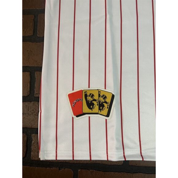 MONOPOLY White Headgear Classics Basketball Jersey~Never Worn~XL - Picture 6 of 6